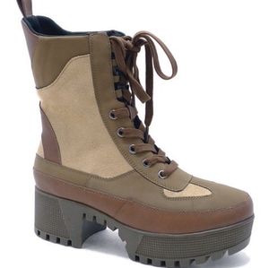 Women Platform Combat Boots